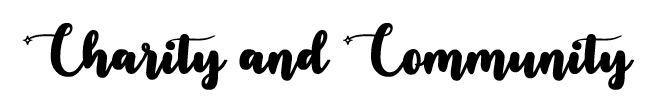 Charity and Community
